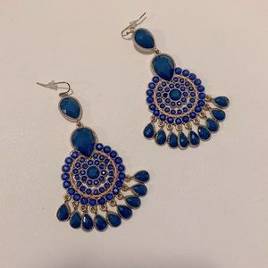 Blue Earrings